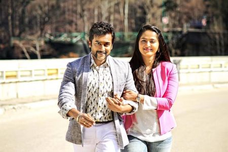 Suriya and Anushka Shetty in Singam 3 (2017)