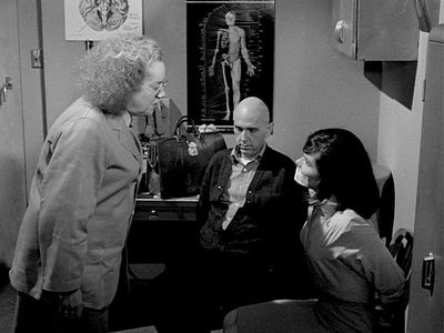 Elsa Lanchester and Yvonne Craig in The Man from U.N.C.L.E. (1964)