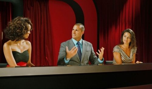 Tyra Banks, Nigel Barker, and Margherita Missoni in America's Next Top Model (2003)