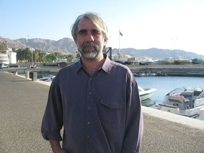 At the Red Sea, in Aqaba, Jordan.
