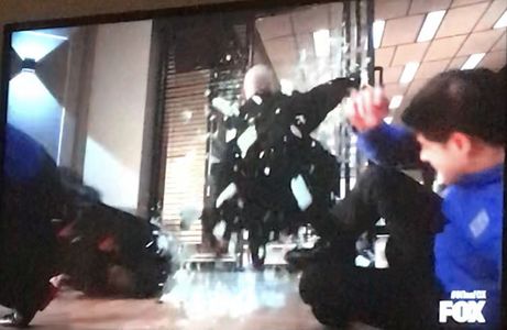 9-1-1 Tackled/fight thru glass window 2020