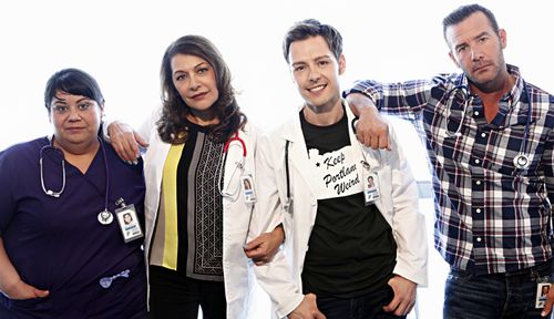Carla Jimenez, Marina Sirtis, Joey Adams, Richard Ruccolo