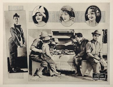 Lupino Lane, Eva Thatcher, and Alberta Vaughn in A Friendly Husband (1923)