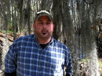Me on location in swamps of Louisiana