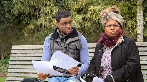 Micah Balfour and Jay Byrd in 'Nanna'