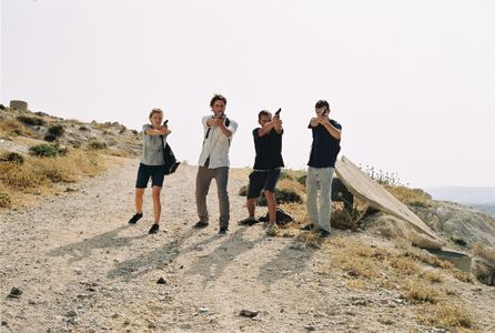 Michael Moshonov, Menashe Noy, Michael Aloni, and Yaara Pelzig in Policeman (2011)