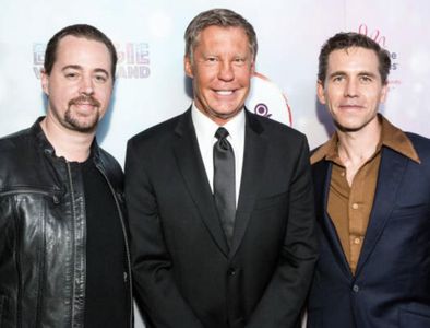 Kent Shocknek, Sean Murray (l),& Brian Dietzen (r),of CBS-TV's NCIS; Los Angeles, CA.