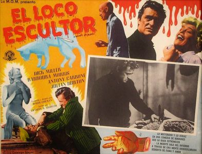Judy Bamber and Dick Miller in A Bucket of Blood (1959)