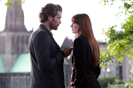 Karen Gillan and Stanley Weber in Not Another Happy Ending (2013)