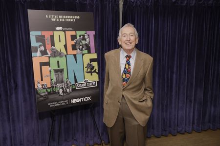 Bob McGrath at an event for Street Gang: How We Got to Sesame Street (2021)