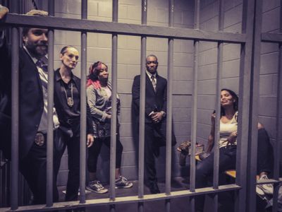 Ryon Thomas, B.J. Britt, Denise Boutte, Milly Sanders, and Patricia Cuffie-Jones in The Missing (2022)