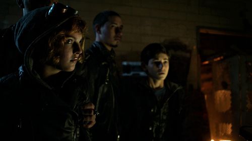 David Mazouz and Camren Bicondova in Gotham (2014)