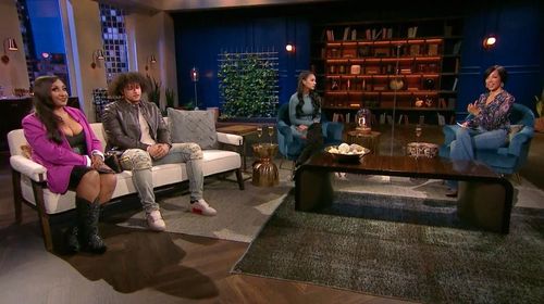 Shaun Robinson, Karen Everett, River Everett, and Chantel Everett in 90 Day Bares All (2021)