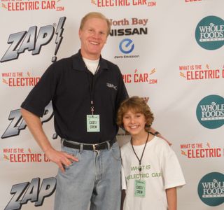 with Co-Star Aaron Berger at another 