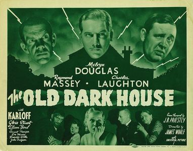 Boris Karloff, Charles Laughton, Gloria Stuart, Melvyn Douglas, Lilian Bond, Raymond Massey, Eva Moore, and Ernest Thesi