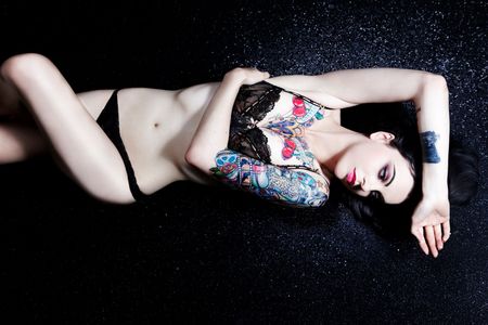 Pandie Suicide in Skinz tattoo magazine, issue #23 2012
