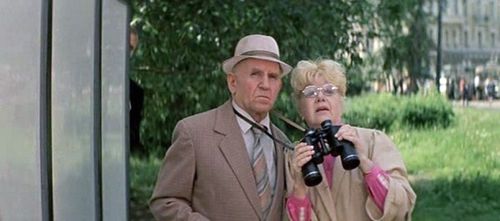 Lyudmila Shagalova and Nikolay Parfyonov in Gde nakhoditsya Nofelet? (1988)