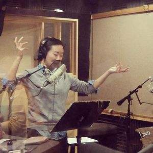 Raechel Wong at Dan Harmon's Starburns Industries Studio