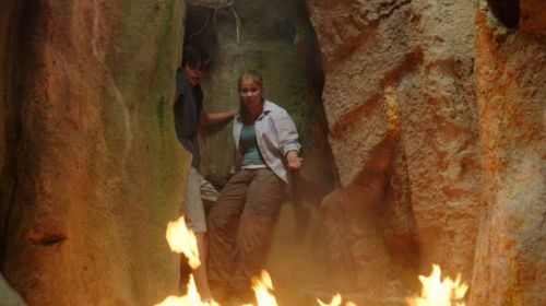Bindi Irwin and Toby Wallace in Return to Nim's Island (2013)