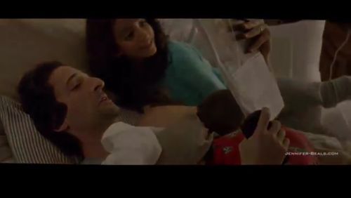 with Adrian Brody in 