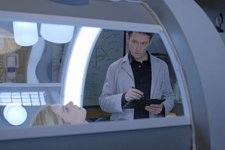Simon Quarterman and Emma Ishta in Stitchers (2015)