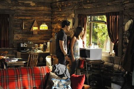 Alexandra Chando and Blair Redford in The Lying Game (2011)