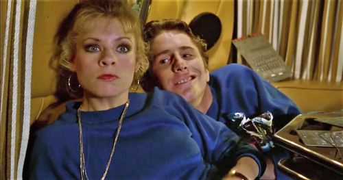 Patricia Alice Albrecht and Andy Tennant in Midnight Madness (1980)