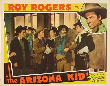 Roy Rogers, Art Dillard, Stuart Hamblen, George 'Gabby' Hayes, Dorothy Sebastian, and Archie Twitchell in The Arizona Ki