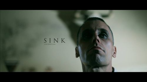 Alex on the Cover Art for the suspense thriller 'Sink'
