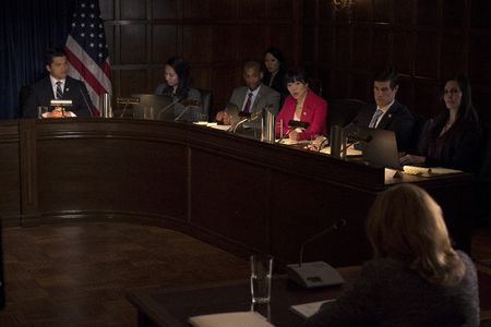 Grace Lynn Kung and Vincent Rodriguez III in Designated Survivor (2016)