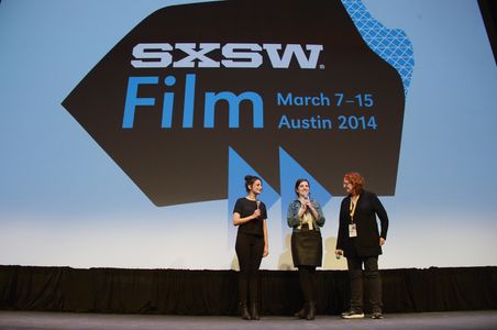 Janet Pierson, Jenny Slate, and Gillian Robespierre at an event for Obvious Child (2014)