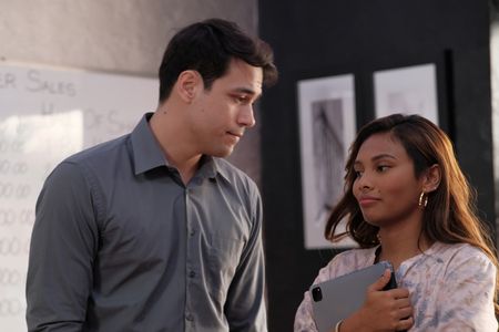 Quinn Carrillo and Kit Thompson in Showroom (2022)