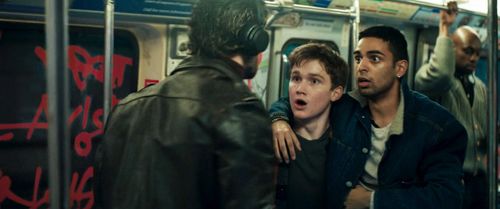 Matt Lintz, Lex Lauletta, and Rish Shah in Ms. Marvel (2022)