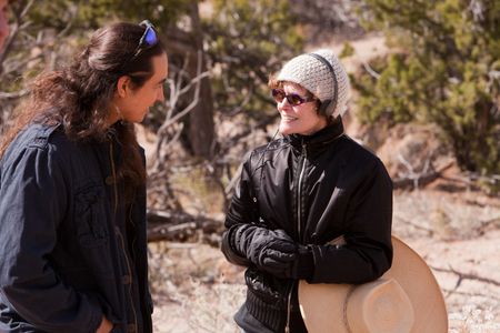 Judy Blume and Tatanka Means in Tiger Eyes (2012)