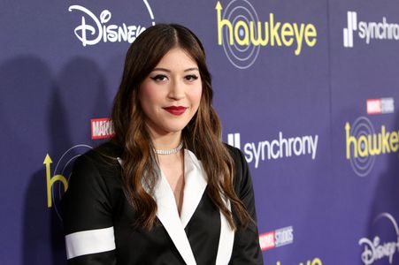 Alaqua Cox at an event for Hawkeye (2021)