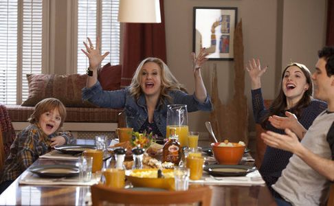 Katie Finneran, Juliette Goglia, Conor Romero, and Jack Gore in The Michael J. Fox Show (2013)