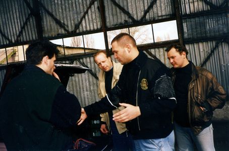 Marian Râlea, Nicolas Masson, and George Rusu in Din Mijlocul Haitei (1995)
