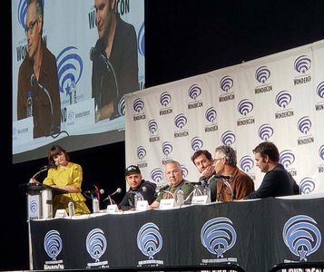 Brandon alongside co-composer Marco Beltrami, executive producers Win Rosenfeld and Glen Morgan and staff writer Alex Ru