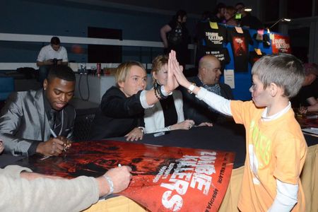Autograph signing at the Zombie Killers convention in Sands Casino Bethlehem PA ,USA. With Dee Wallace, Micheal Kean, an