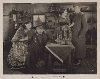 Nita Martan, Charles Murray, Nina Romano, and George Sidney in Lost at the Front (1927)