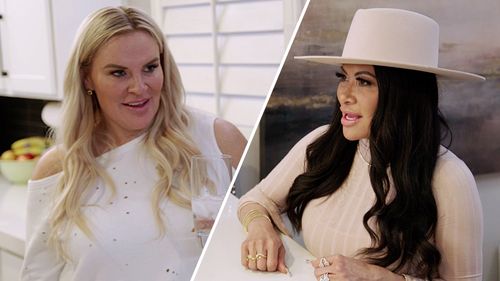 Heather Gay and Jen Shah in The Real Housewives of Salt Lake City (2020)