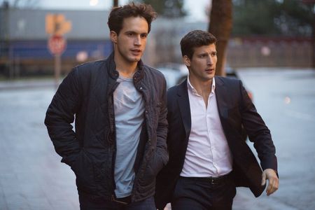 Parker Young and Rob Heaps in Imposters (2017)