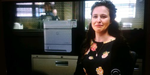 Screen still of Emma Geer in Elementary. Season 6.