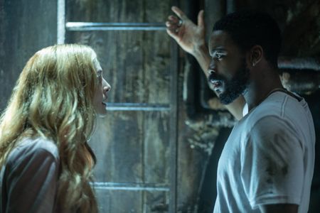 Heather Graham and Jovan Adepo in The Stand (2020)