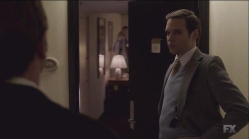 Michael Bakkensen and Matthew Rhys in The Americans (2013)