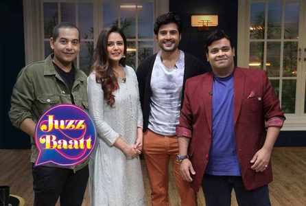 Gaurav Gera, Mona Singh, Kiku Sharda, and Rajeev Khandelwal in Juzz Baatt (2018)