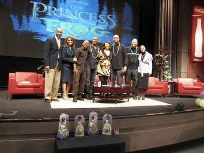Disney's THE PRINCESS AND THE FROG animators event at Coca-Cola HQ in Atlanta.