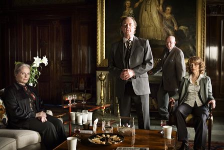 Willie Andréason, Peter Haber, Marika Lagercrantz, and Gunnel Lindblom in The Girl with the Dragon Tattoo (2009)