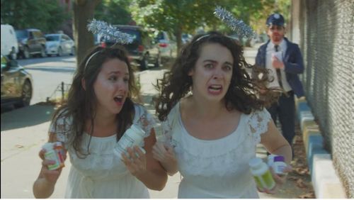 Production still from 'Angel Spring Break' (2018)