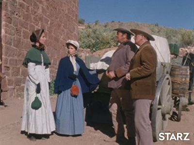 Lane Bradbury and Ivalou Redd in Death Valley Days (1952)